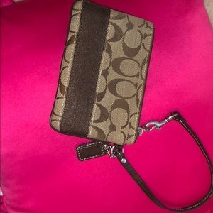 Authentic Coach Wristlet